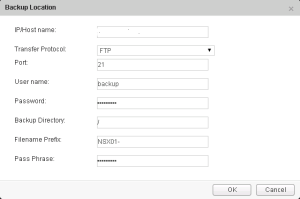 Backup Location