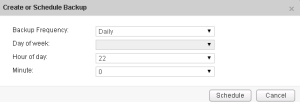 Set Schedule
