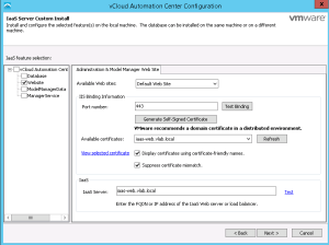web server setup